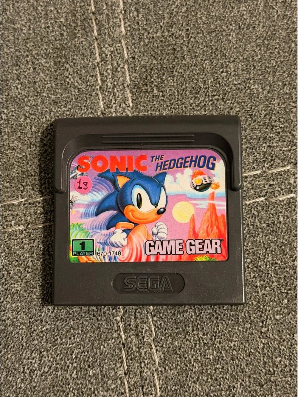 Sonic The Hedgehog for Sega Game Gear